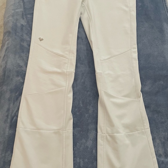 Obermeyer Women's Clio Softshell Pants White Size 8 Long - Picture 9 of 9